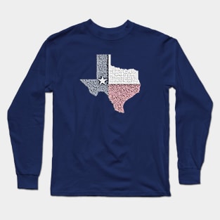 TEXAS State Long Sleeve T-Shirt